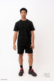 Signature Tee Regular Fit Tacto Seda 220 gsm Color Negro