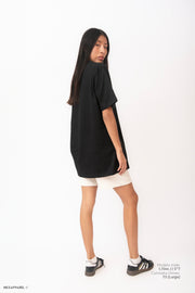 Signature Tee Regular Fit Tacto Seda 220 gsm Color Negro