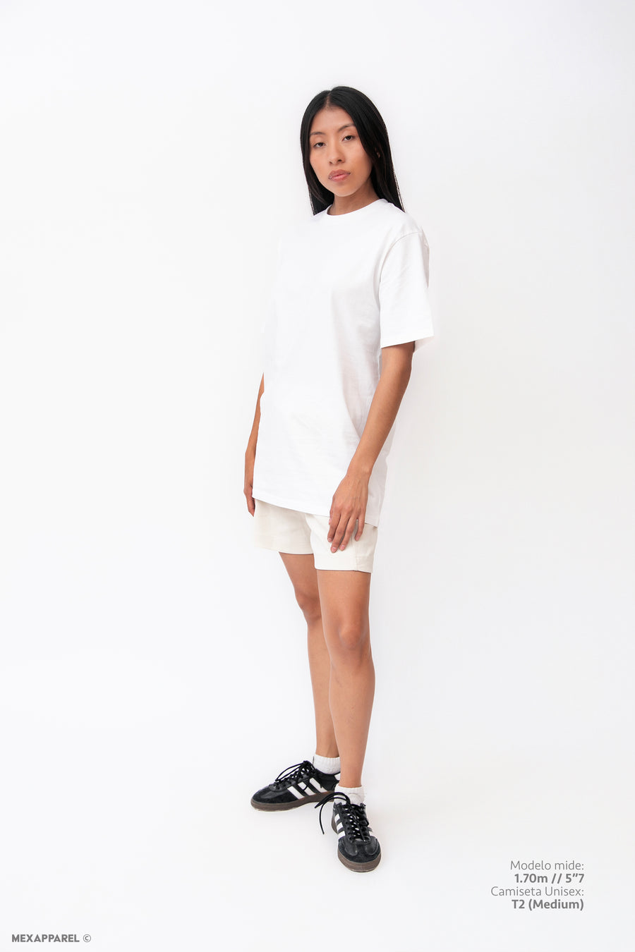 Signature Tee Regular Fit Tacto Seda 220 gsm Color Blanco