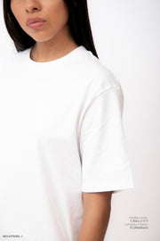 Signature Tee Regular Fit Tacto Seda 220 gsm Color Blanco