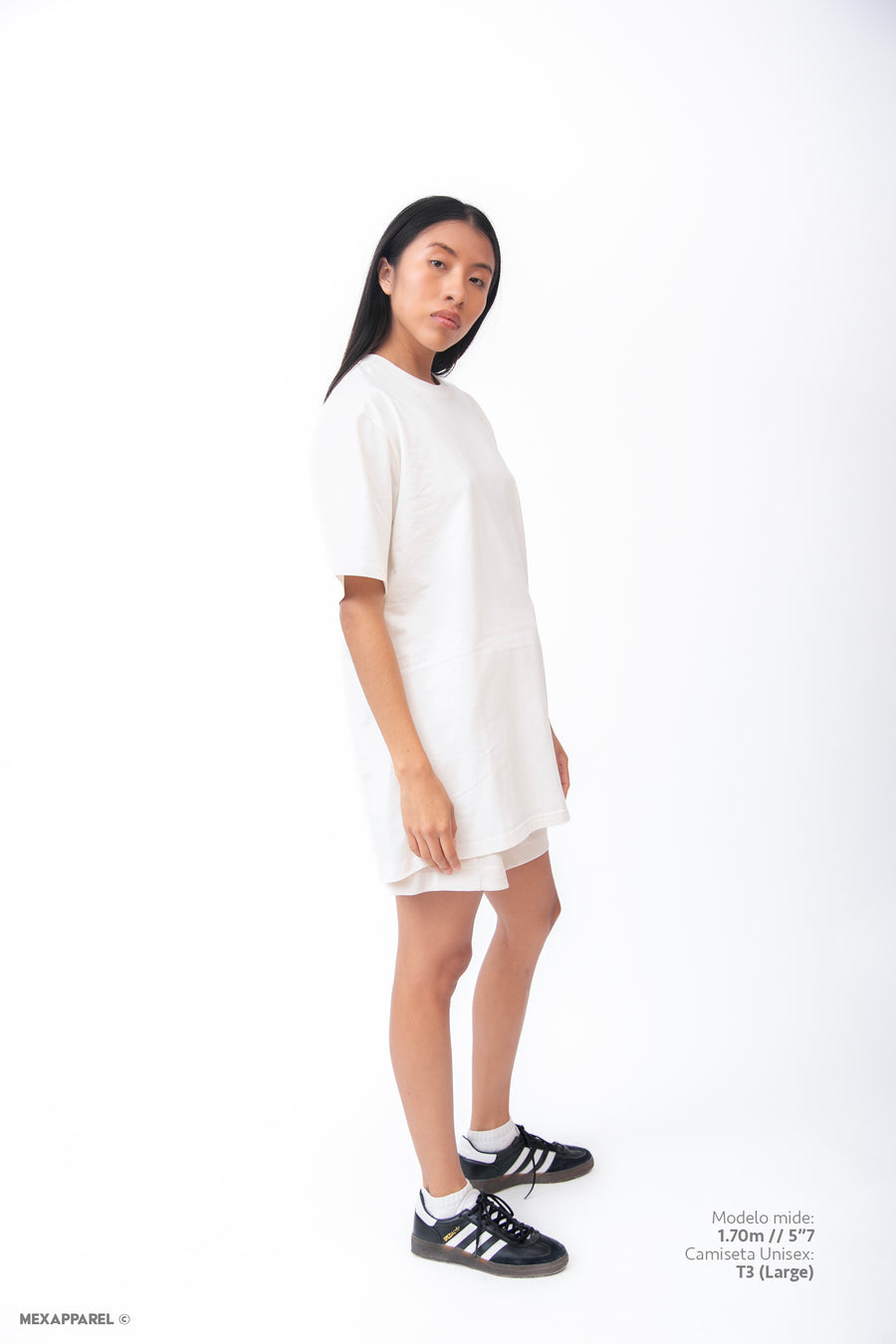 Signature Tee Regular Fit Tacto Seda 220 gsm Color Blanco