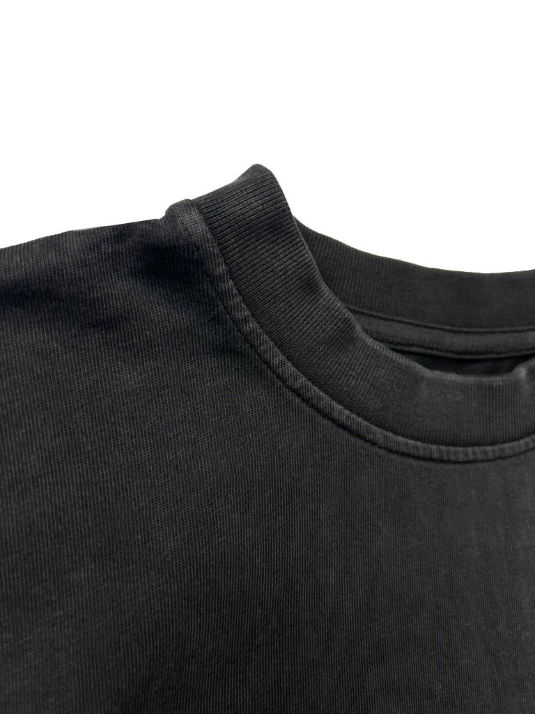Legacy Tee Oversized 260 gsm Artesanal Dye Color Cosmos Black