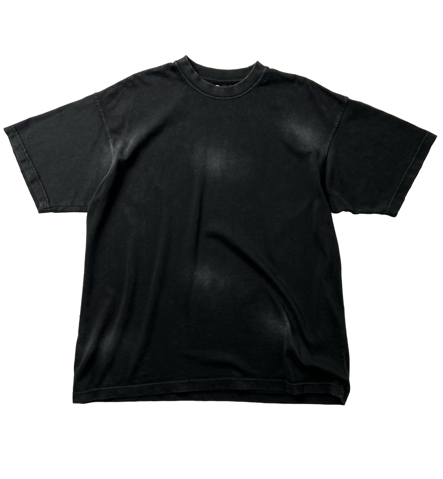 Legacy Tee Oversized 260 gsm Artesanal Dye Color Cosmos Black
