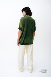 Legacy Tee Oversized 260 gsm Artesanal Dye Color Spray Green