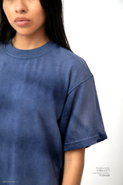 Legacy Tee Oversized 260 gsm Artesanal Dye Color Spray Blue