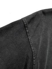 Legacy Tee Oversized 260 gsm Artesanal Dye con destrucción Vintage Black