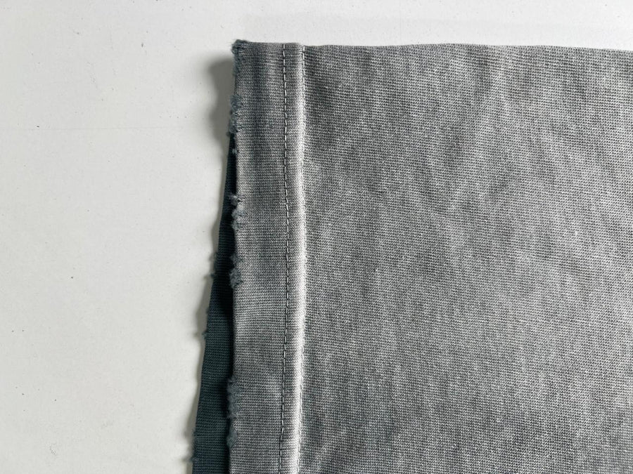 Legacy Tee Oversized 260 gsm Artesanal Dye con destrucción Color Spray Silver