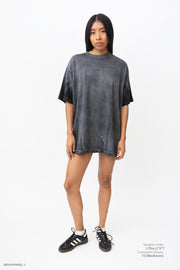 Legacy Tee Oversized 260 gsm Artesanal Dye Color Spray Black