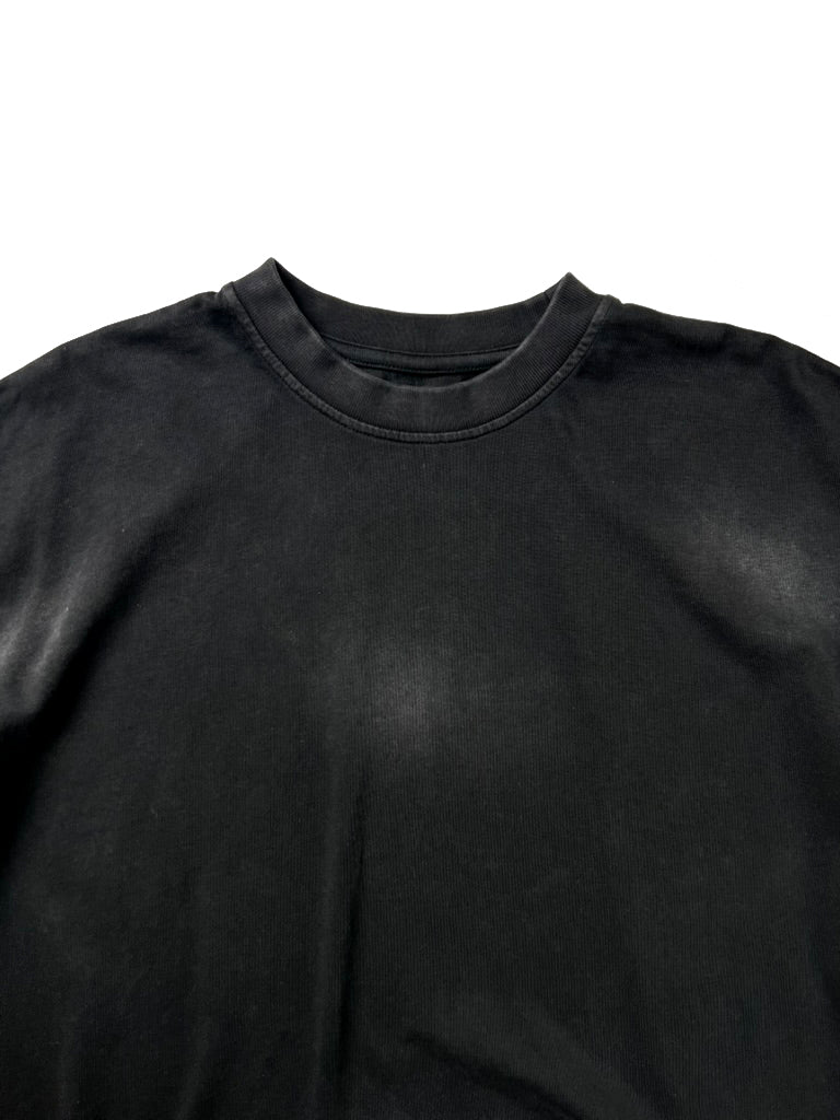 Legacy Tee Oversized 260 gsm Artesanal Dye Color Cosmos Black
