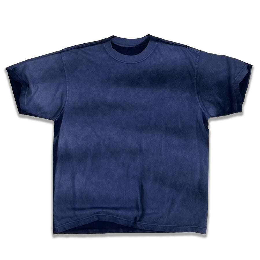 Legacy Tee Oversized 260 gsm Artesanal Dye Color Spray Blue