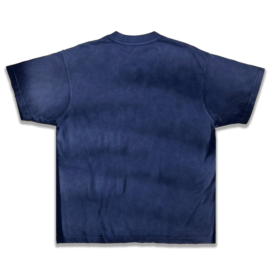 Legacy Tee Oversized 260 gsm Artesanal Dye Color Spray Blue
