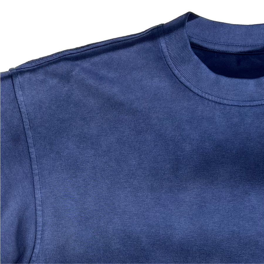 Legacy Tee Oversized 260 gsm Artesanal Dye Color Spray Blue