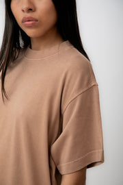 Legacy Tee Oversized 260 gsm Pigment dye Color Sand