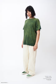 Legacy Tee Oversized 260 gsm Artesanal Dye Color Spray Green
