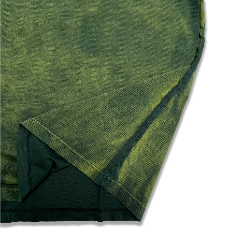 Legacy Tee Oversized 260 gsm Artesanal Dye Color Spray Green