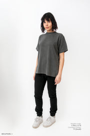 Legacy Tee Oversized 260 gsm Pigment dye Color Pigment Black