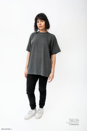 Legacy Tee Oversized 260 gsm Pigment dye Color Pigment Black