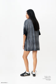 Legacy Tee Oversized 260 gsm Artesanal Dye Color Spray Black