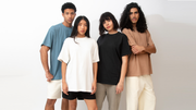 Legacy Tee Oversized 260 gsm Solid Color Negro
