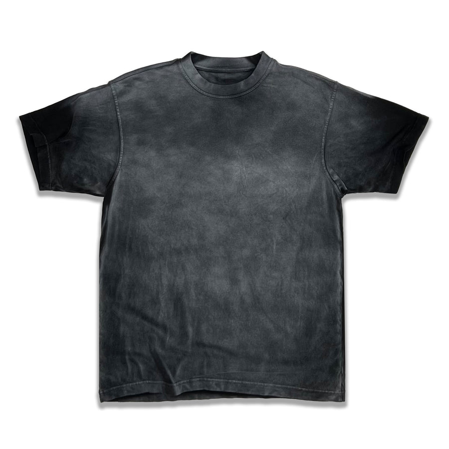 Legacy Tee Oversized 260 gsm Artesanal Dye Color Spray Black