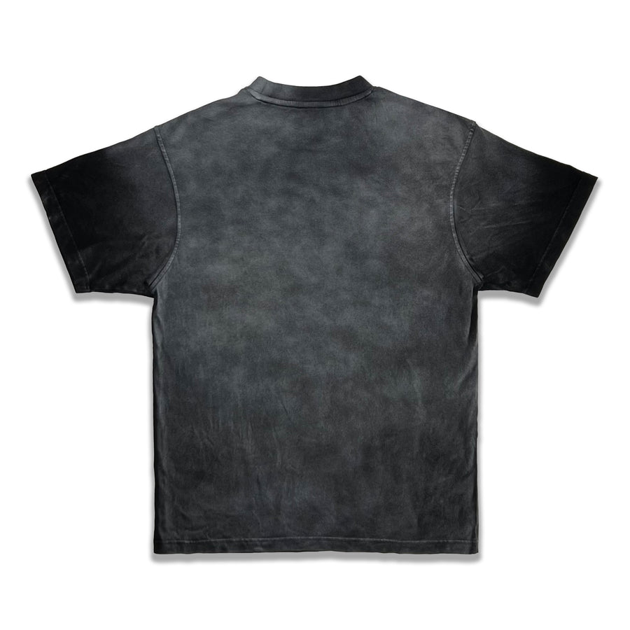 Legacy Tee Oversized 260 gsm Artesanal Dye Color Spray Black