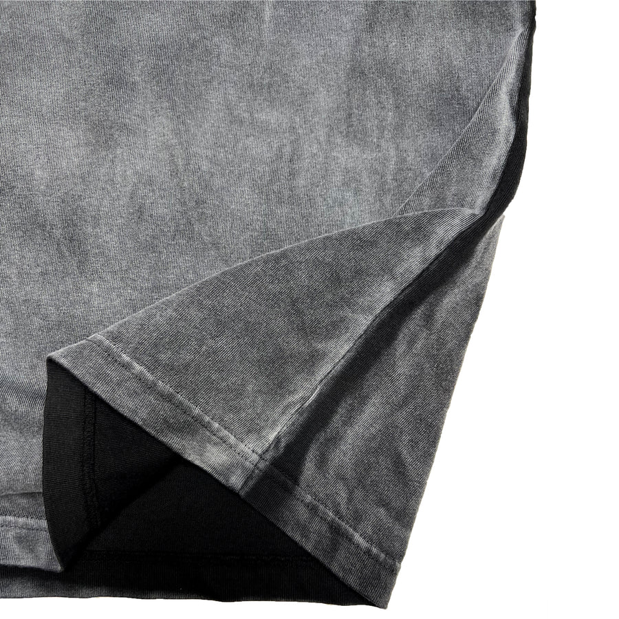 Legacy Tee Oversized 260 gsm Artesanal Dye Color Spray Black