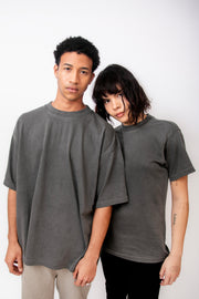 Legacy Tee Oversized 260 gsm Pigment dye Color Pigment Black